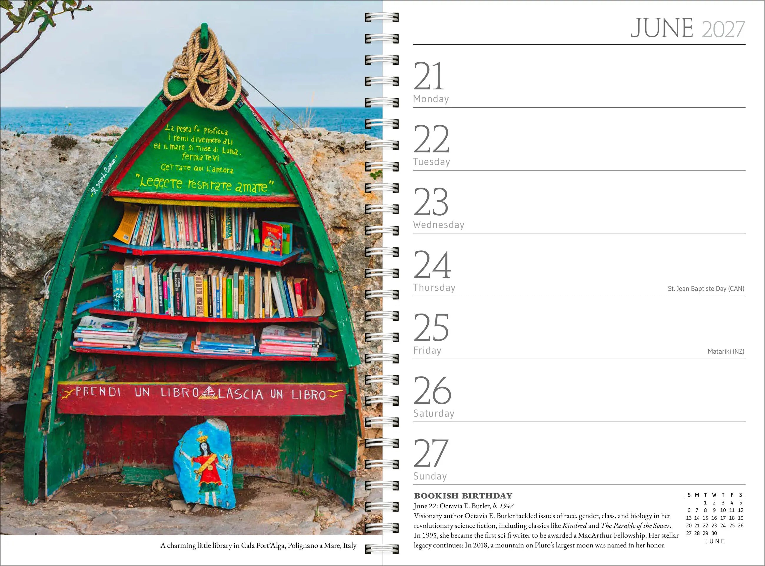 WRK A Book Lover’s Year Engagement Calendar 2027