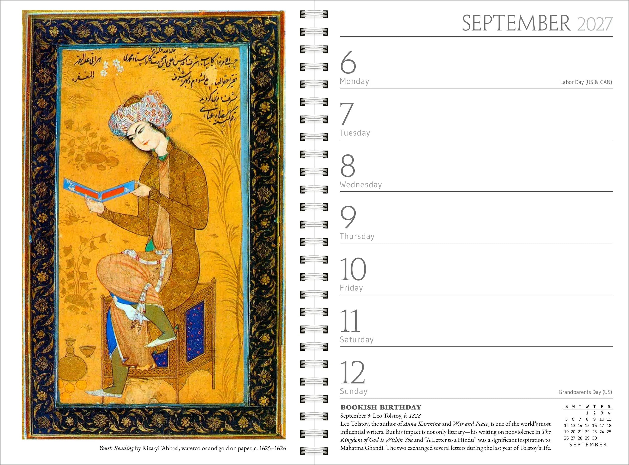WRK A Book Lover’s Year Engagement Calendar 2027