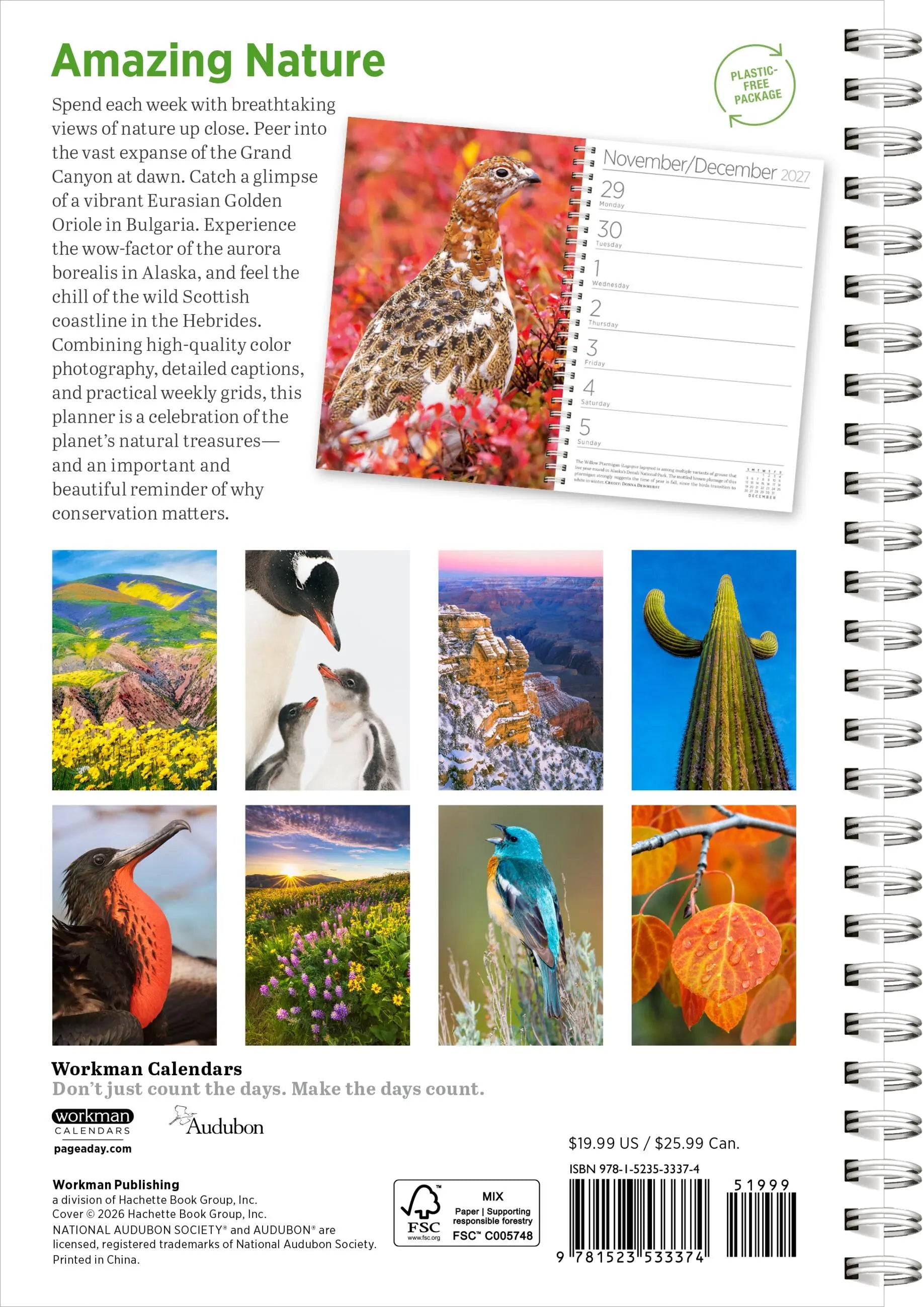 WRK Audubon Engagement Calendar 2027