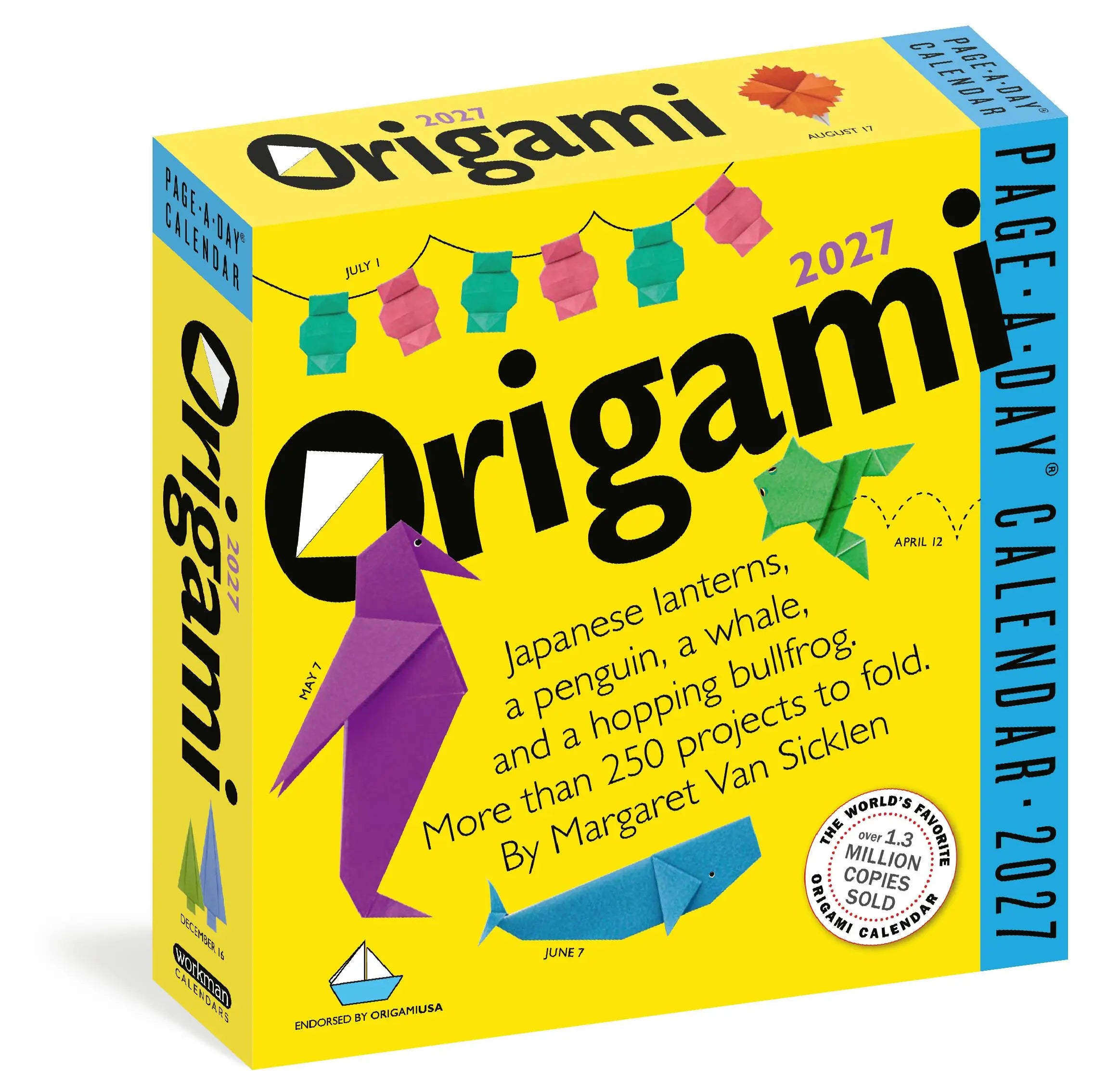 WRK Origami 2027 Page-A-Day® Calendar