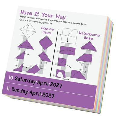 WRK Origami 2027 Page-A-Day® Calendar