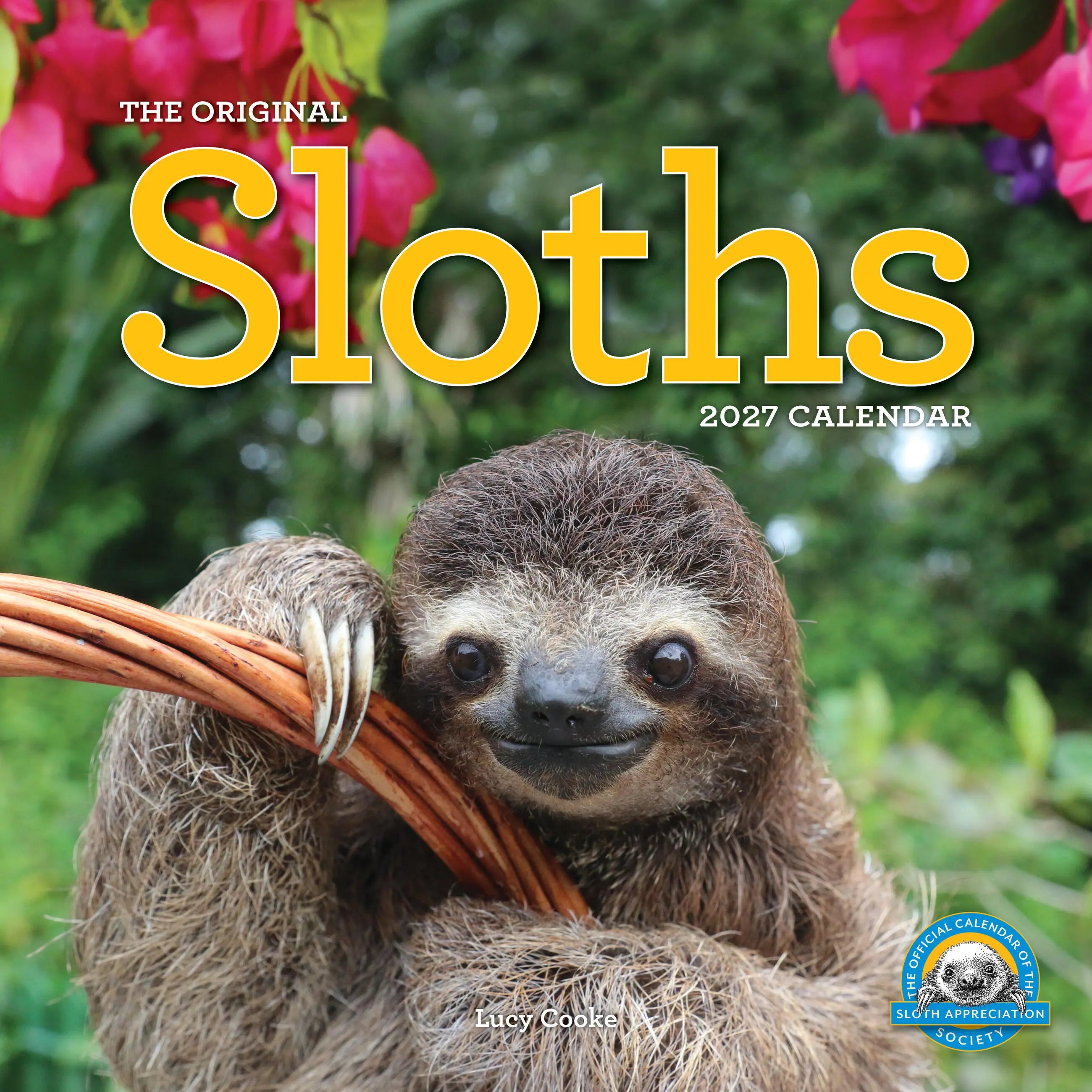 WRK Original Sloths 2027 Wall Calendar
