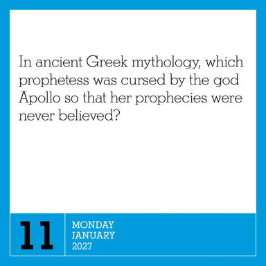 WRK 365 Days of Amazing Trivia 2027 Page-A-Day® Calendar