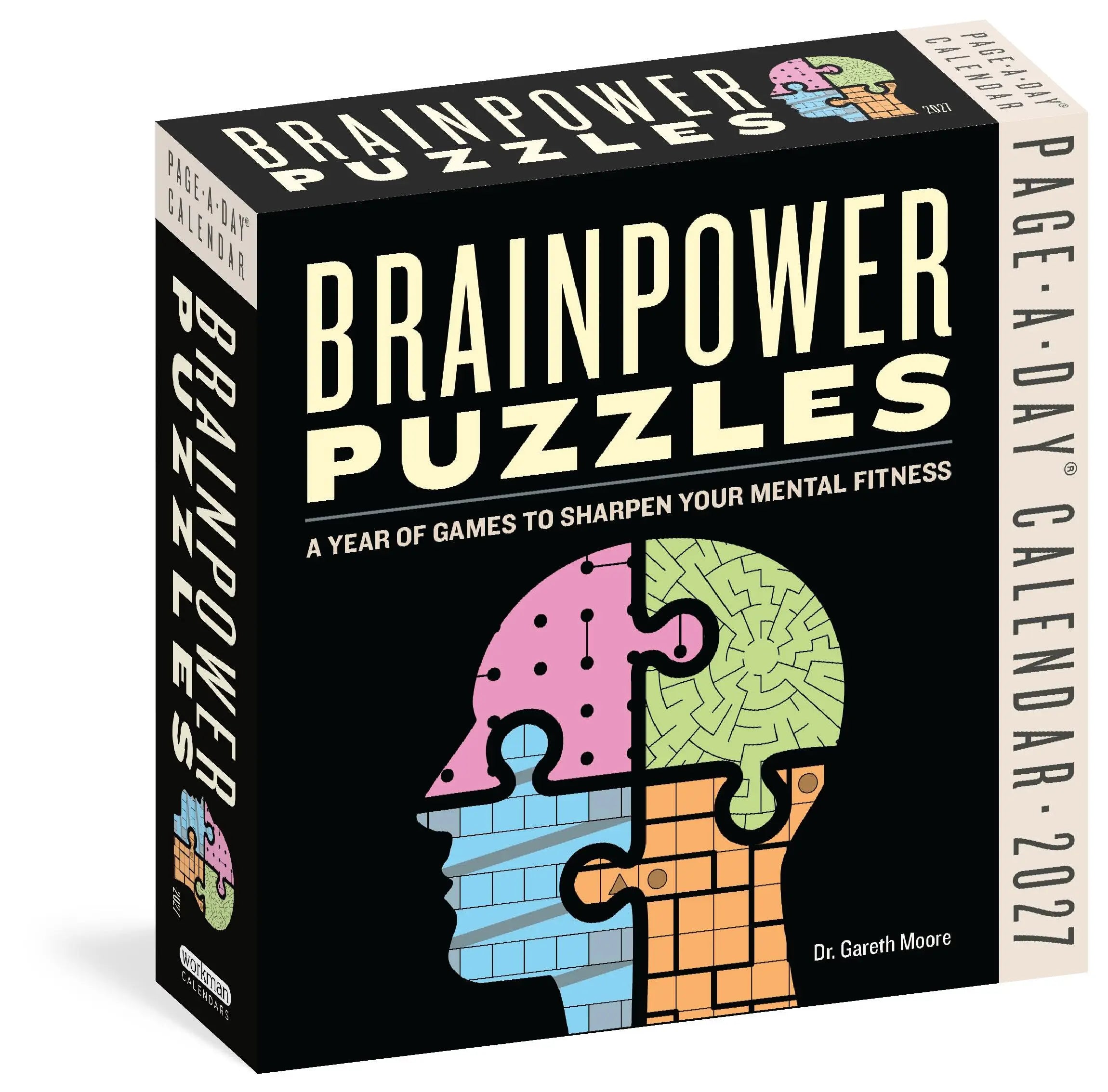 WRK Brainpower Puzzles 2027 Page-A-Day® Calendar