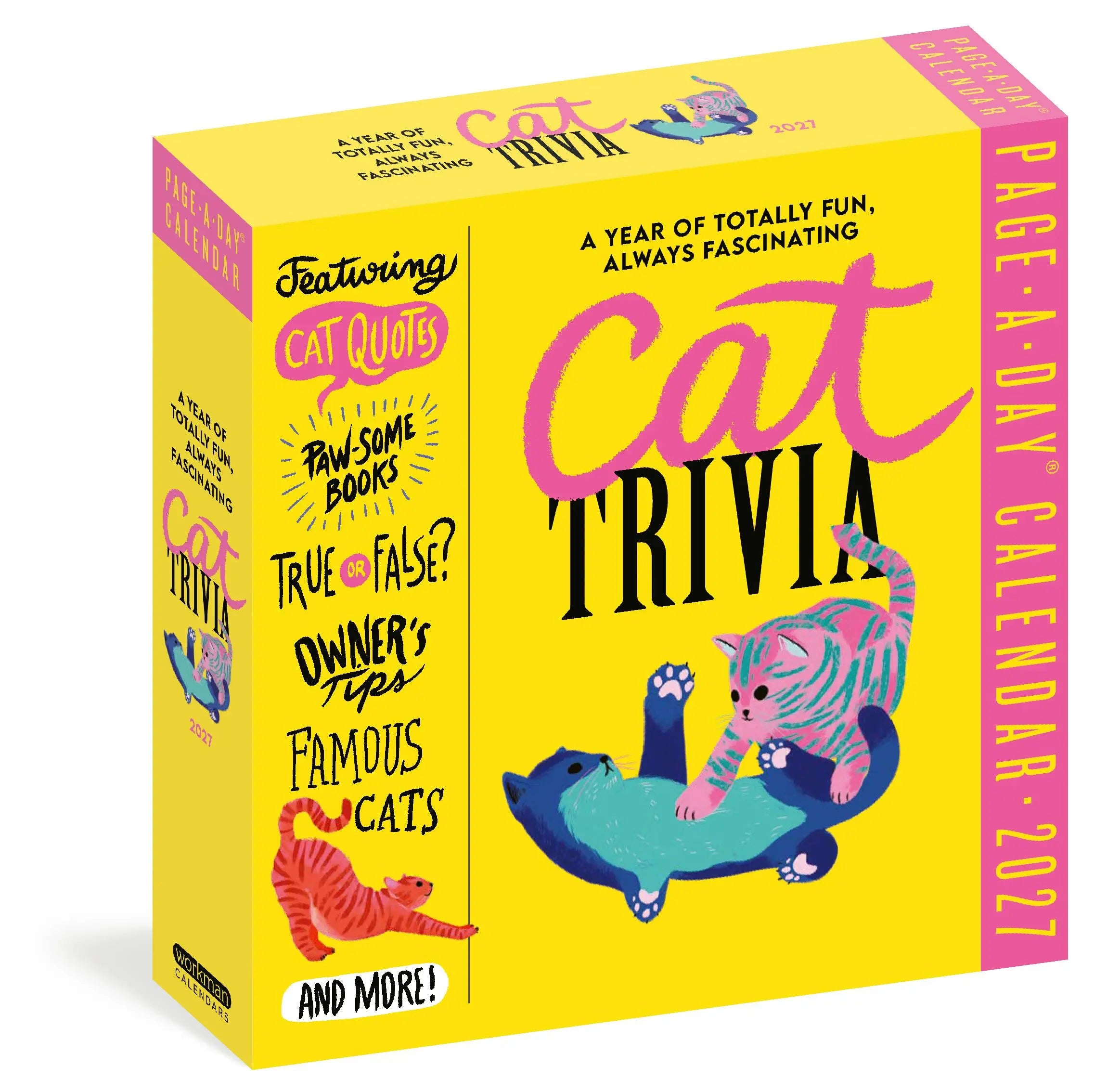 Cat Trivia 2027 Page-A-Day Calendar