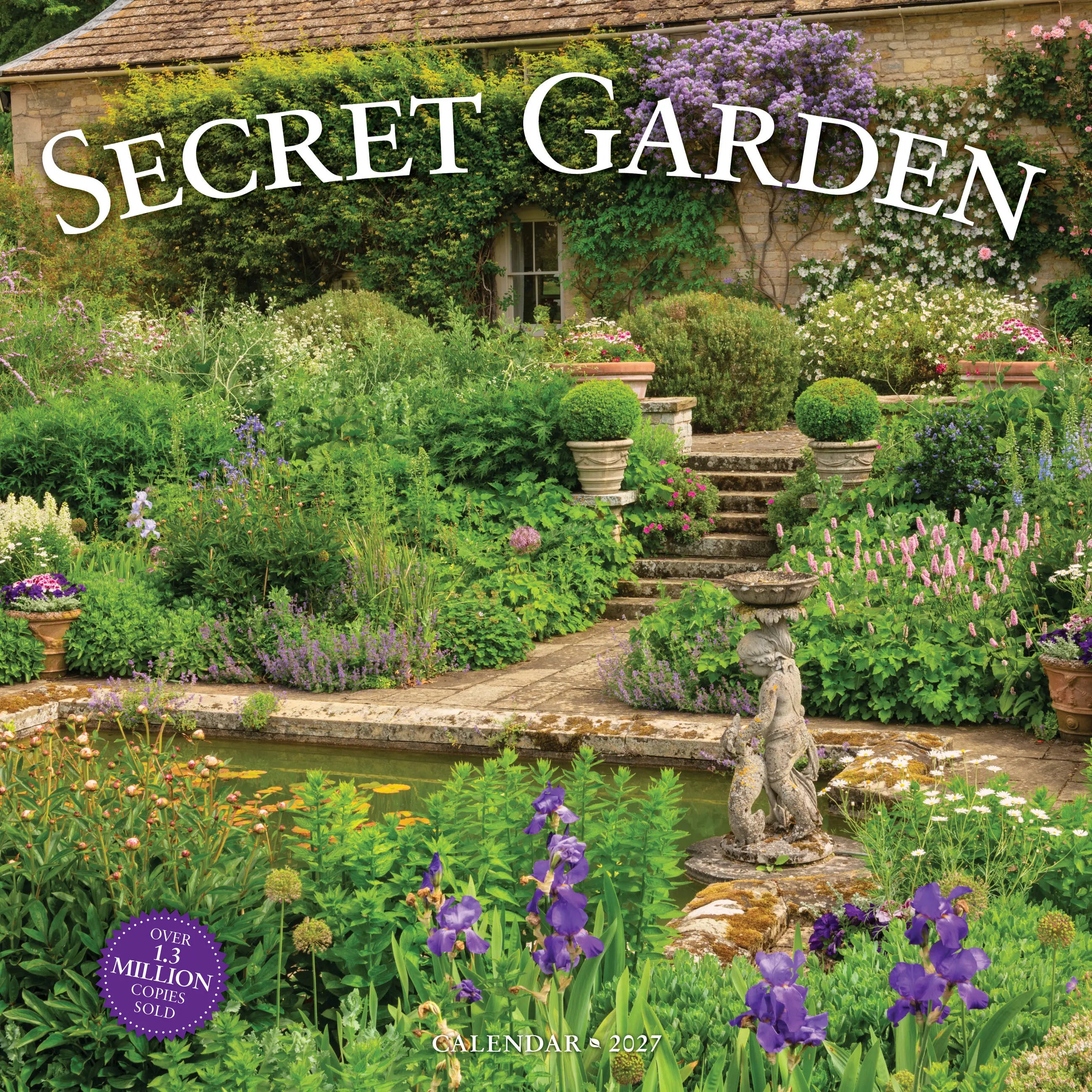 WRK Secret Garden 2027 Wall Calendar