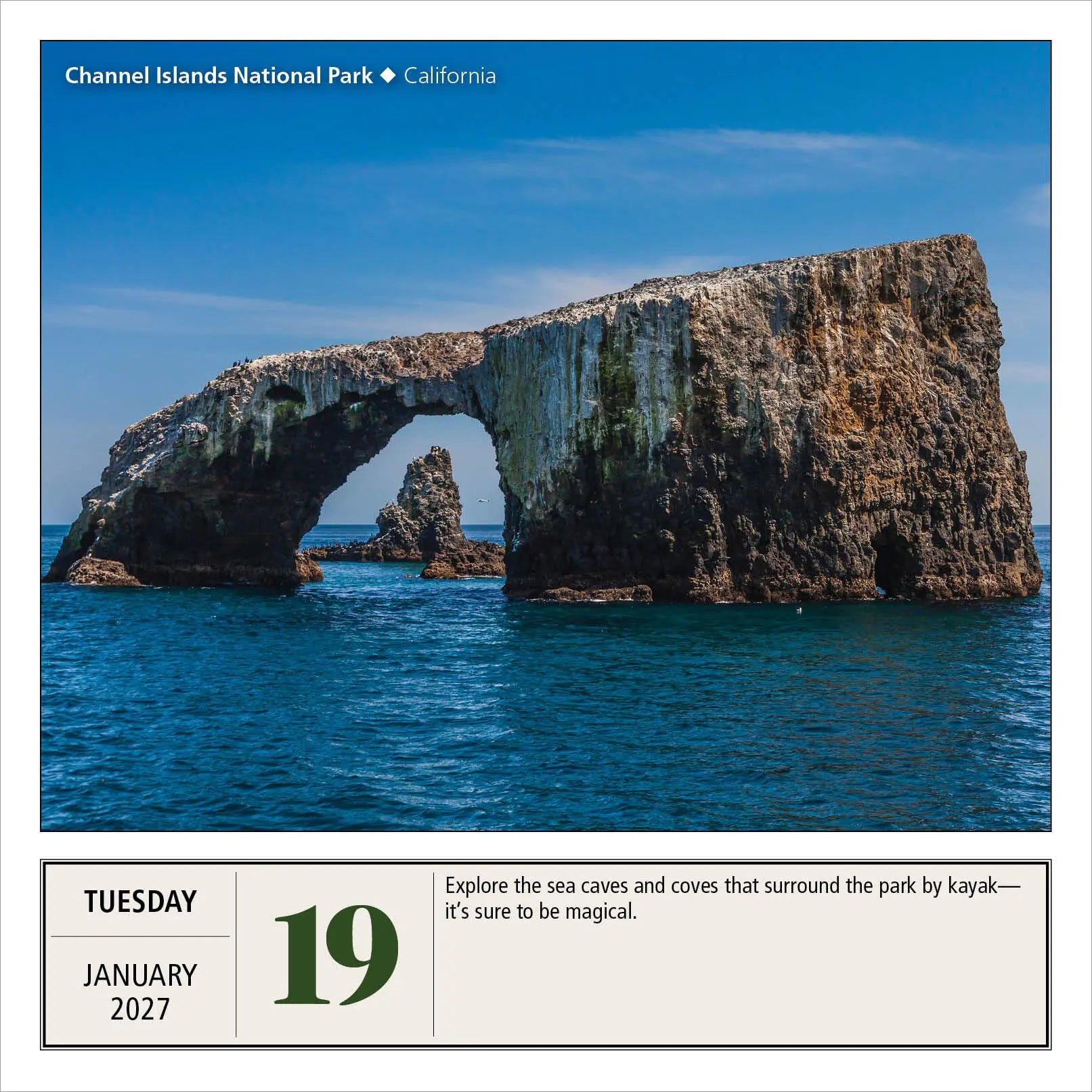 National Parks 2027 Page-A-Day Calendar