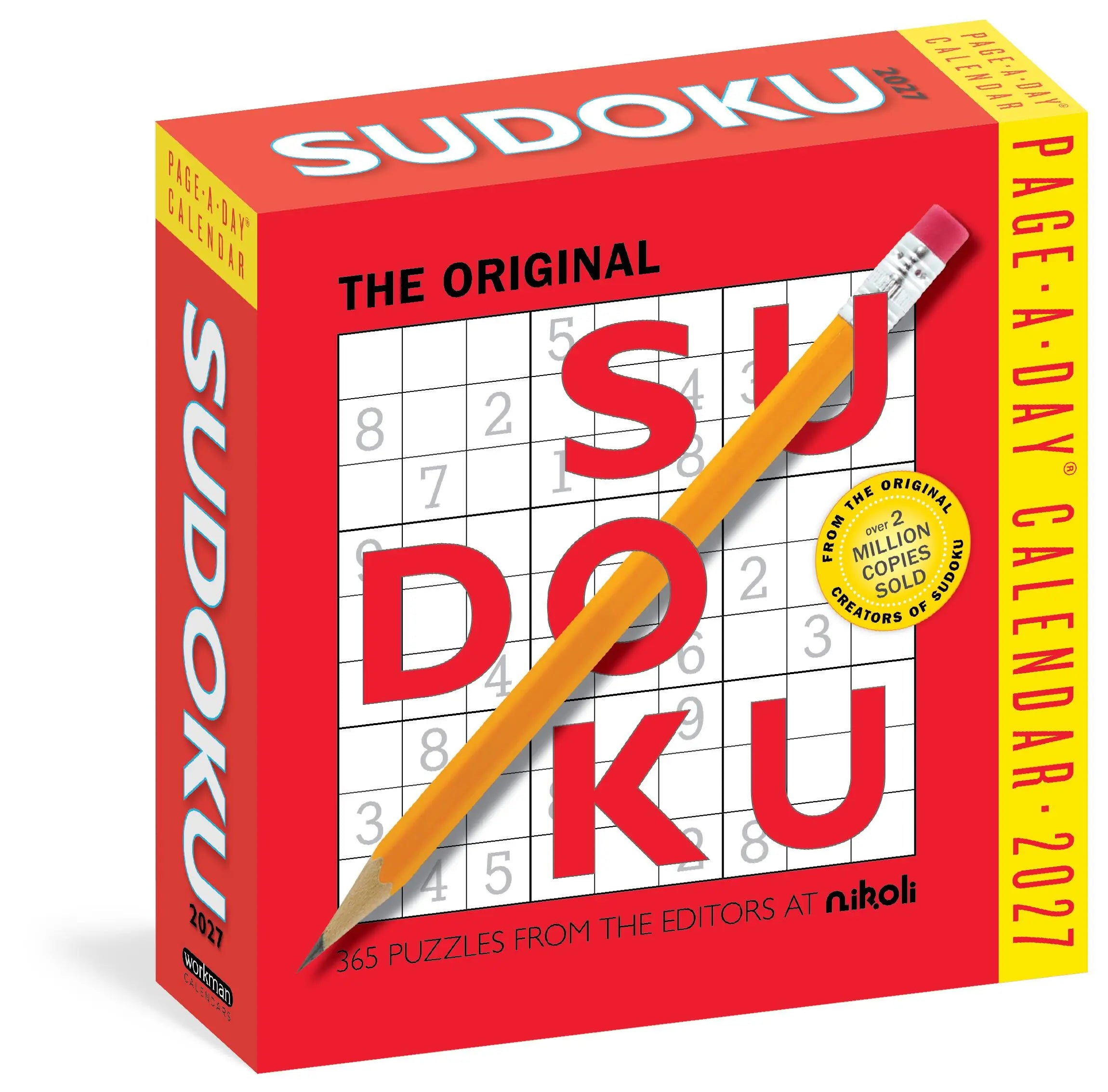 Original Sudoku 2027 Page-A-Day Calendar