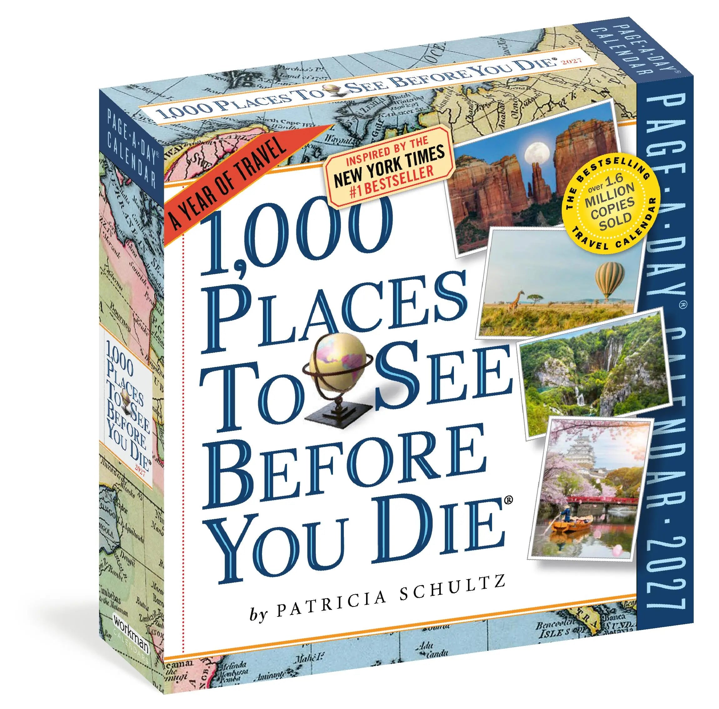 WRK 1,000 Places to See Before You Die 2027 Page-A-Day® Calendar
