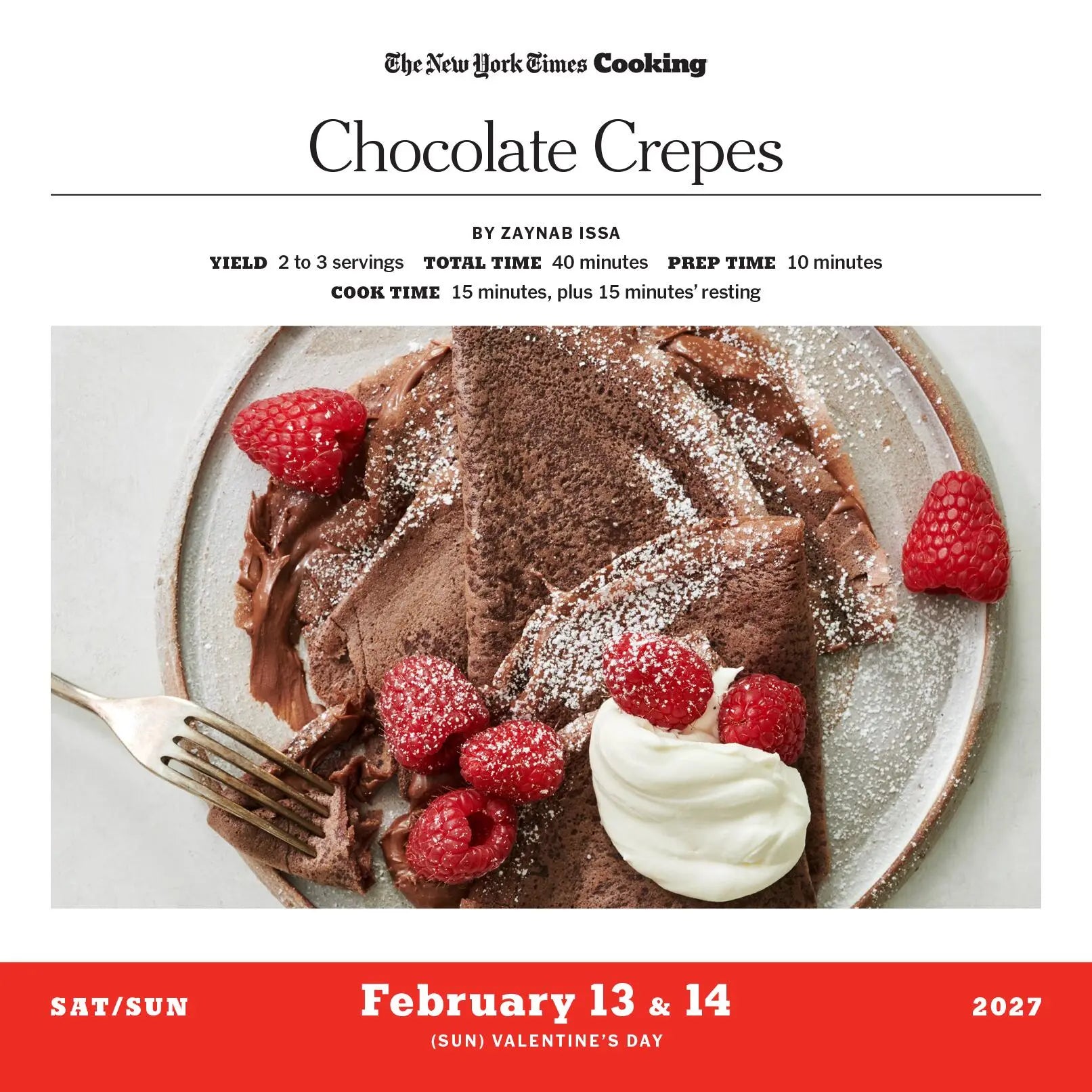 WRK The New York Times Cooking 2027 Page-A-Day® Calendar