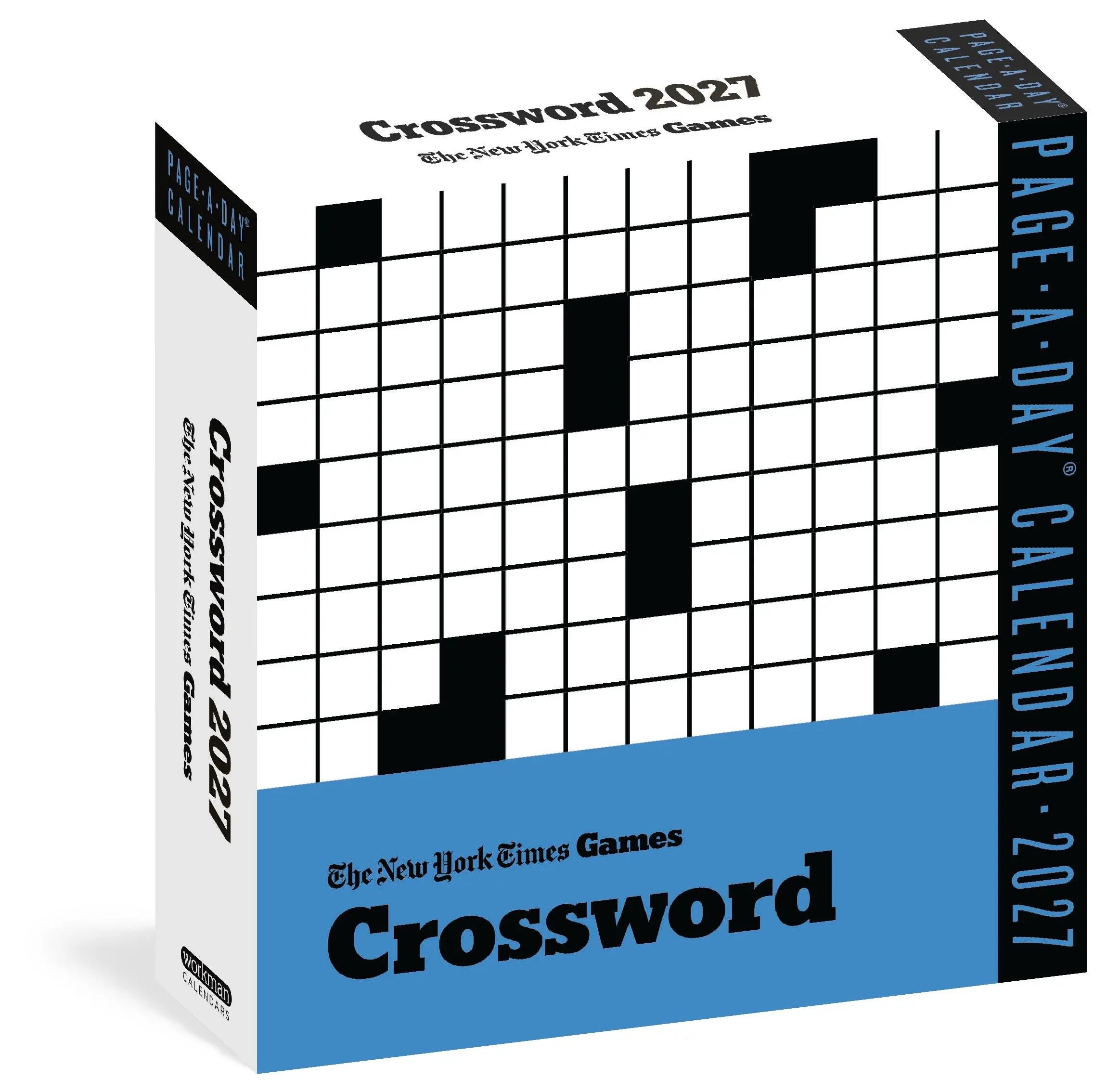 WRK The New York Times Crossword 2027 Page-A-Day® Calendar
