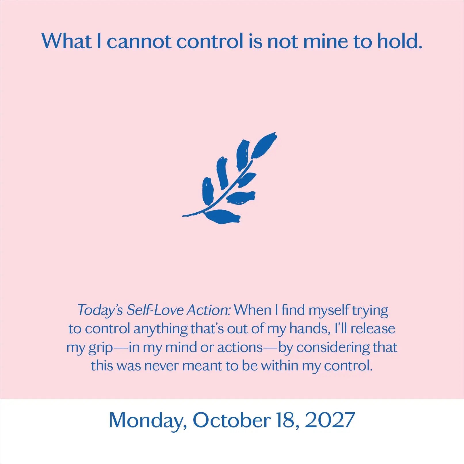 WRK Year of Self-Love 2027 Page-A-Day® Calendar