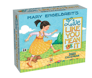 Mary Engelbreit's Live Like You Mean It 2025 Page A Day Calendar    