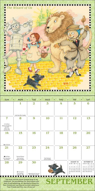 Mary Engelbreit's Once Upon A Time 2025 Mini Wall Calendar    