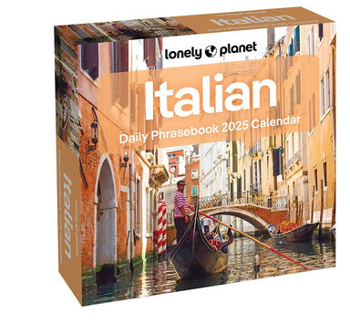 Italian Lonely Planet Daily Phrasebook 2025 Page A Day Calendar    