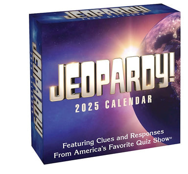 Jeopardy 2025 Page A Day Calendar    