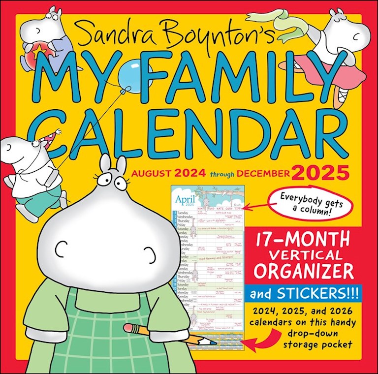 Sandra Boynton's My Family Calendar 2025    