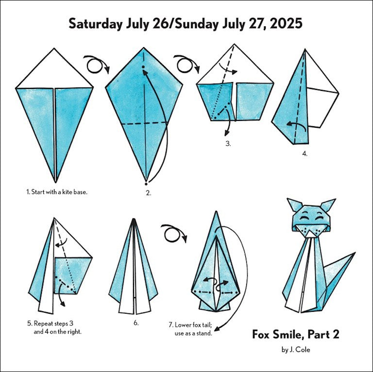 Easy Origami 2025 Fold-A-Day Calendar    