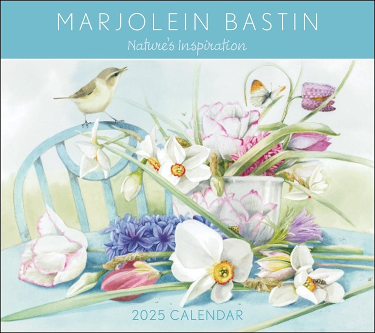 Marjolein Bastin Nature's Inspiration 2025 Wall Calendar    