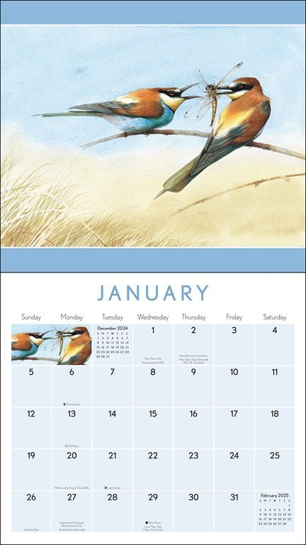 Marjolein Bastin Nature's Inspiration 2025 Wall Calendar    