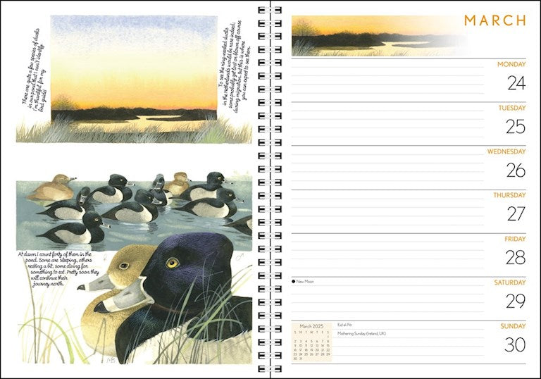 Marjolein Bastin Nature's Inspiration 2025 Engagement Calendar    