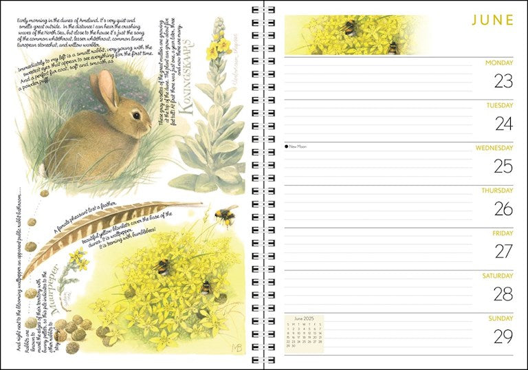 Marjolein Bastin Nature's Inspiration 2025 Engagement Calendar    