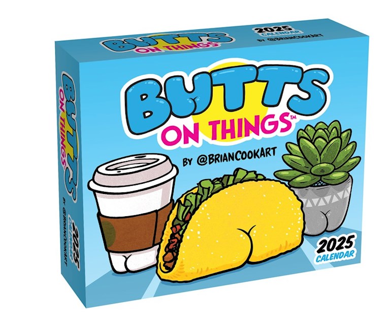 Butts On Things 2025 Page A Day Calendar    