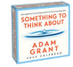 Something To Think About Adam Grant 2025 Page A Day Calendar    