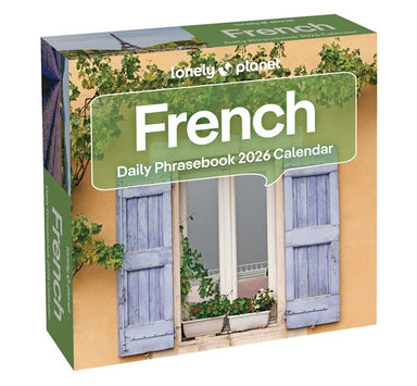 Lonely Planet: French Daily Phrasebook 2026 Day-to-Day Calendar