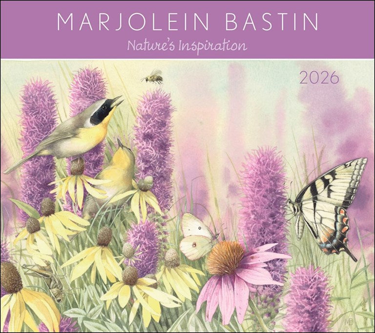 Marjolein Bastin Nature's Inspiration 2026 Deluxe Wall Calendar with Print