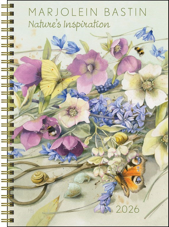 Marjolein Bastin Nature's Inspiration 2026 Engagement Calendar