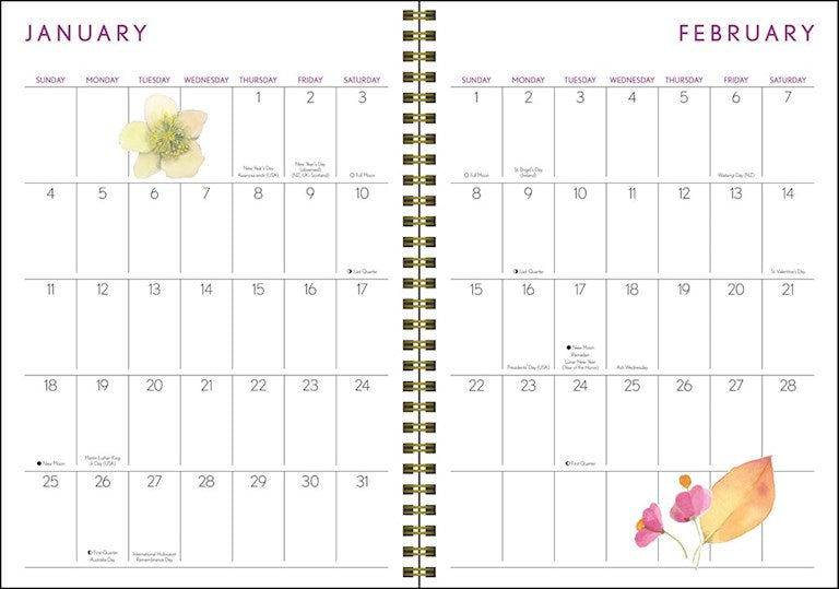 Marjolein Bastin Nature's Inspiration 2026 Engagement Calendar