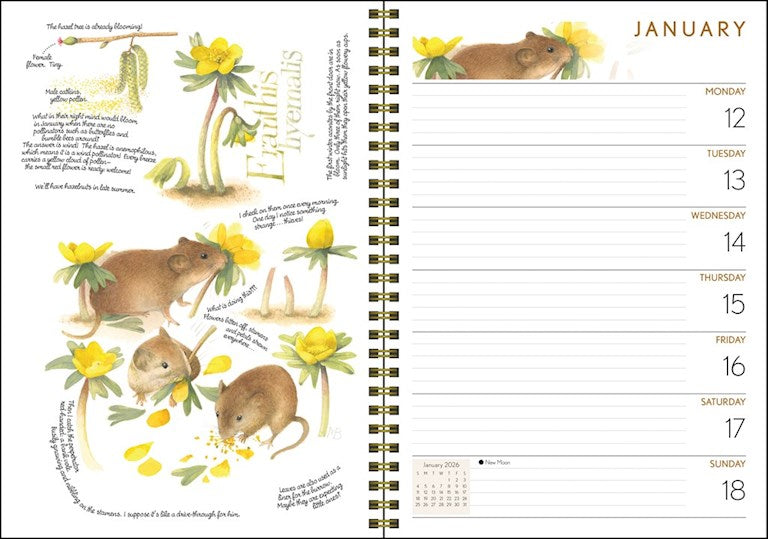 Marjolein Bastin Nature's Inspiration 2026 Engagement Calendar