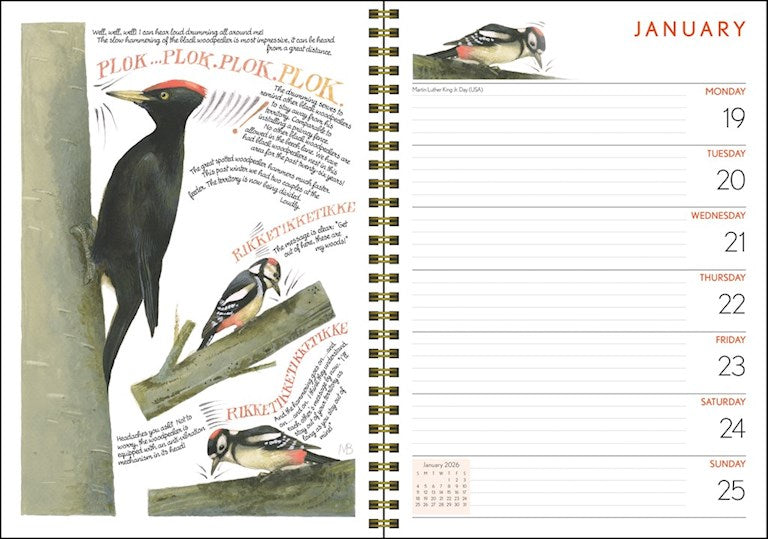 Marjolein Bastin Nature's Inspiration 2026 Engagement Calendar