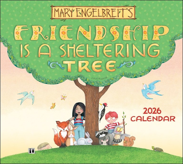 Mary Engelbreit's Friendship Is a Sheltering Tree 2026 Wall Calendar
