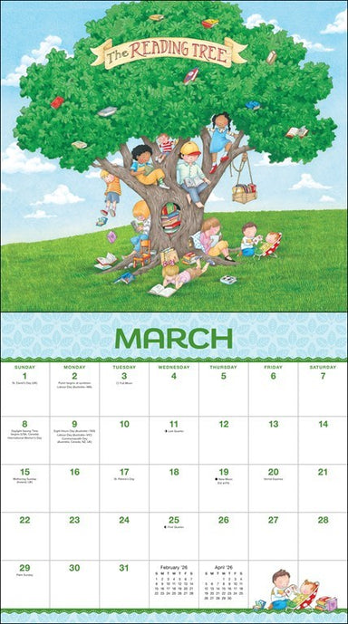 Mary Engelbreit's Friendship Is a Sheltering Tree 2026 Wall Calendar