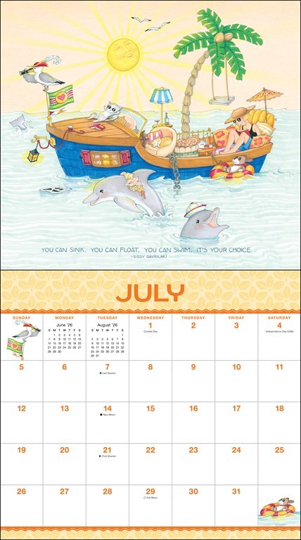 Mary Engelbreit's Friendship Is a Sheltering Tree 2026 Wall Calendar