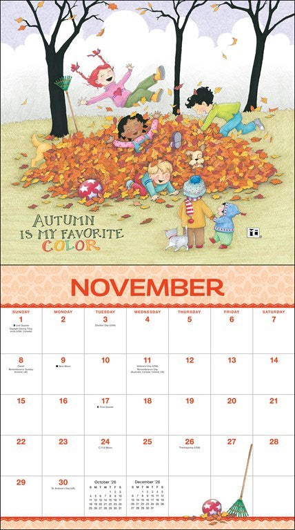 Mary Engelbreit's Friendship Is a Sheltering Tree 2026 Wall Calendar