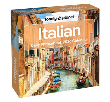 Lonely Planet: Italian Daily Phrasebook 2026 Day-to-Day Calendar