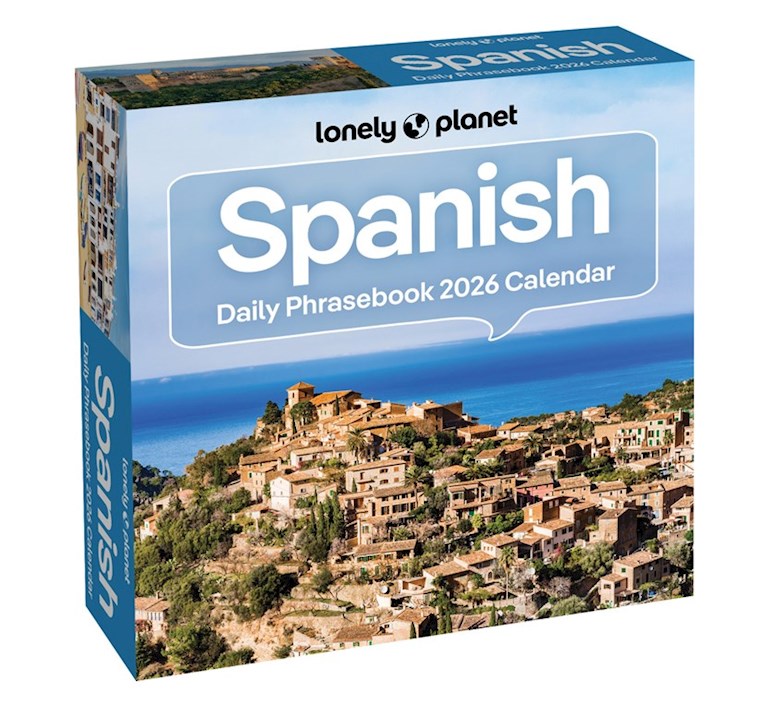 Lonely Planet: Spanish Daily Phrasebook 2026 Day-to-Day Calendar