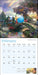 Disney Dreams Collection by Thomas Kinkade Studios 2026 Mini Wall Calendar