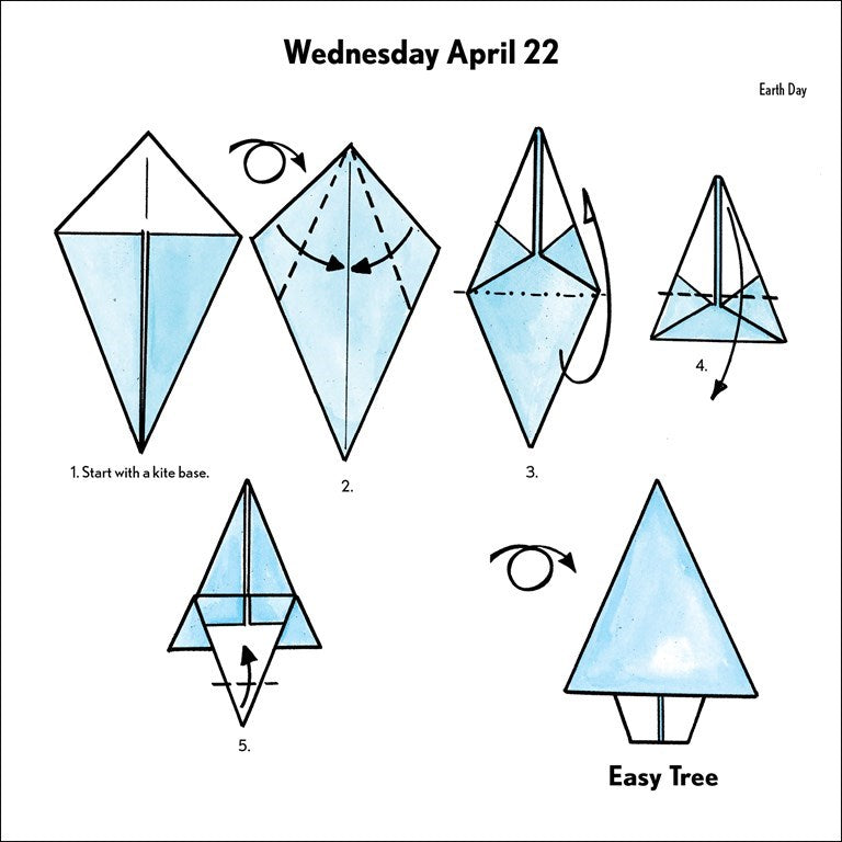 Easy Origami 2026 Fold-a-Day Calendar