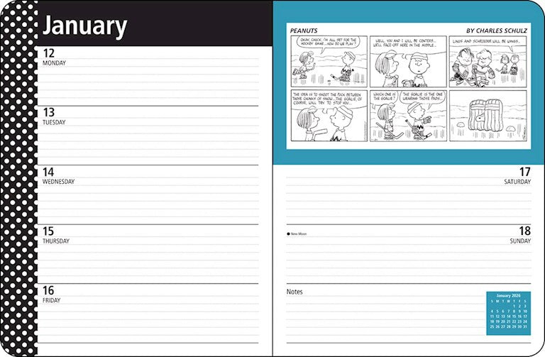 Peanuts® 2026 Engagement Calendar