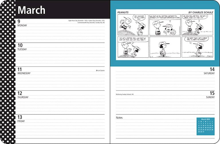 Peanuts® 2026 Engagement Calendar