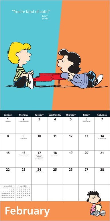 Peanuts® 2026 Wall Calendar