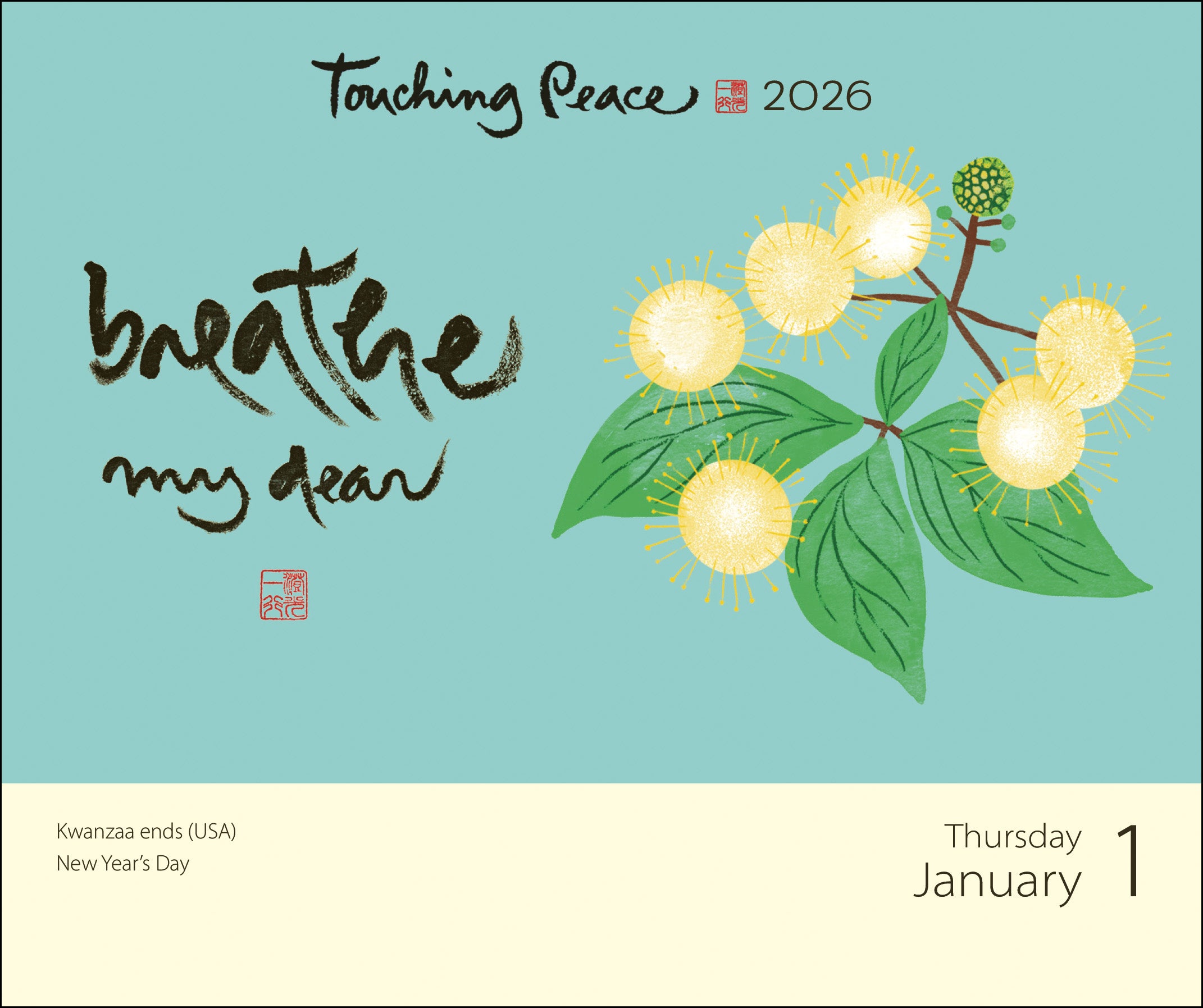 Thich Nhat Hanh 365 Page A Day 2026 Calendar