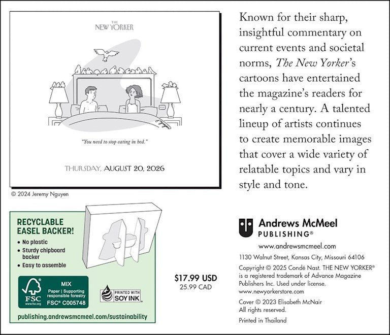 The New Yorker 2026 Page-A-Day Calendar