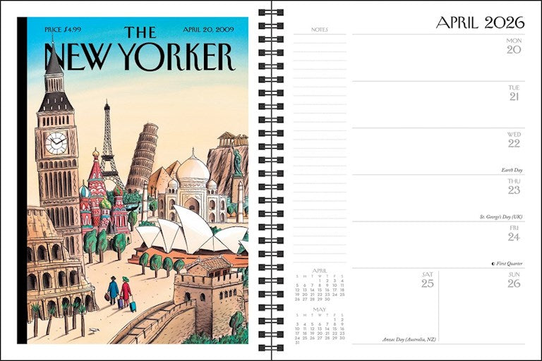 The New Yorker 2026 Engagement Calendar