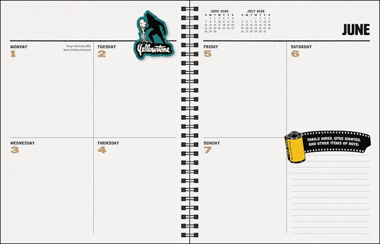 Paranormal Parks 12-Month 2026 Engagement Calendar