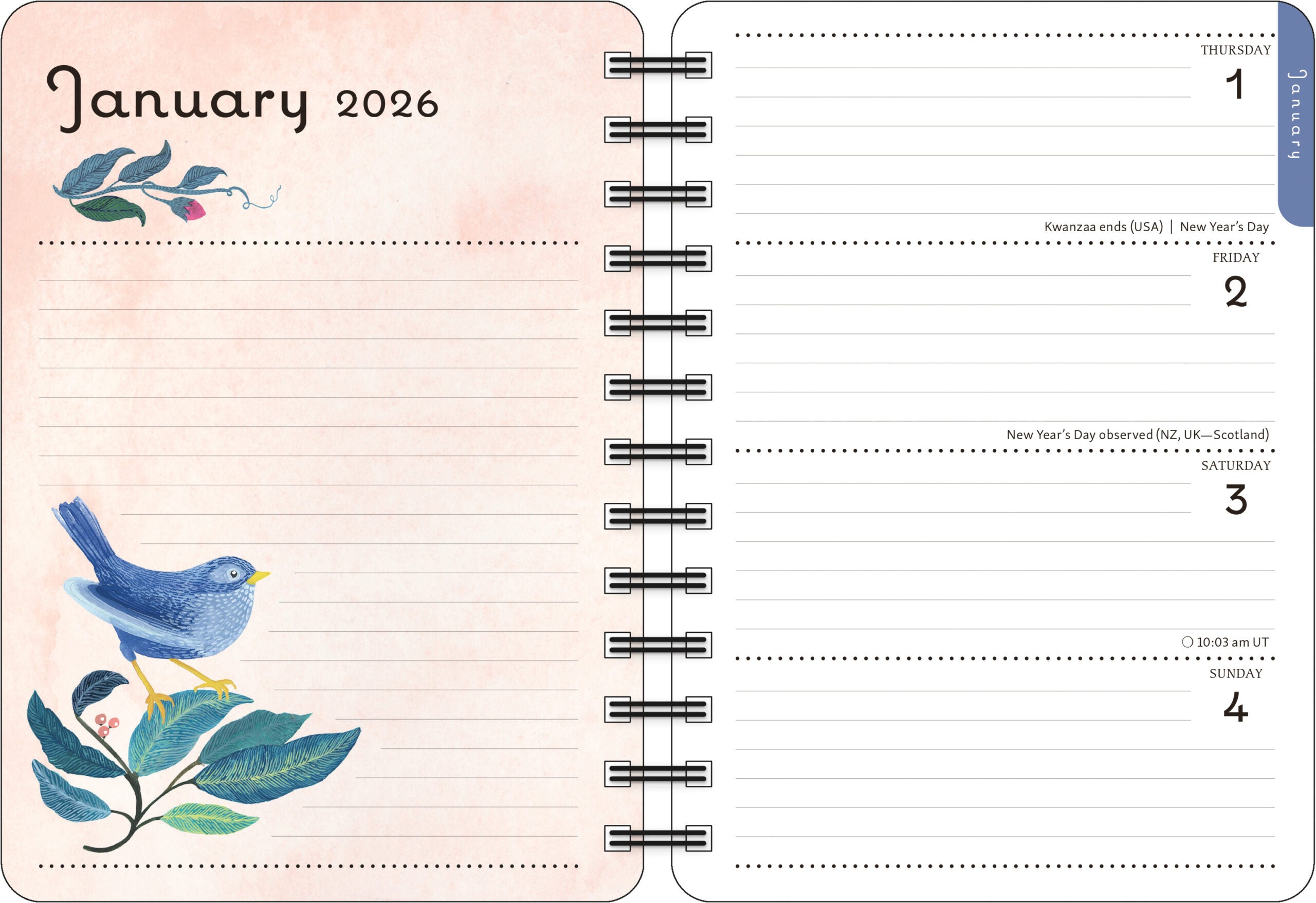Flora & Fauna 2026 Engagement Calendar